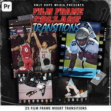 Load image into Gallery viewer, ODM FILM FRAME COLLAGE TRANSITIONS
